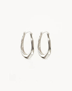 BY CHARLOTTE SILVER RADIANT ENERGY LARGE HOOPS
