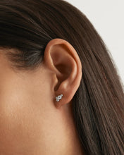 Load image into Gallery viewer, BY CHARLOTTE SILVER MIST STUD EARRINGS
