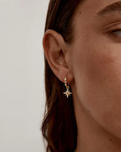 Load image into Gallery viewer, BY CHARLOTTE GOLD STARRY NIGHT HOOPS