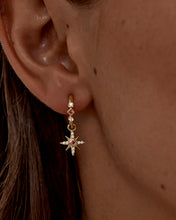 Load image into Gallery viewer, BY CHARLOTTE GOLD STARRY NIGHT HOOPS
