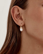 Load image into Gallery viewer, BY CHARLOTTE GOLD DIVE INTO SERENITY PEARL EARRINGS