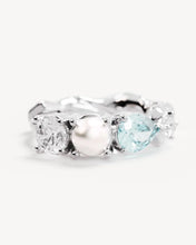 Load image into Gallery viewer, BY CHARLOTTE SILVER BREATHE IN STILLNESS HOOPS