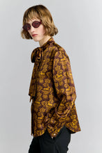 Load image into Gallery viewer, KAREN WALKER DEB SHIRT CHOCOLATE MULTI