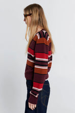 Load image into Gallery viewer, KAREAN WALKER COLETTE SWEATER POPPY STRIPE