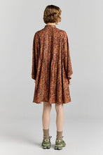 Load image into Gallery viewer, KAREN WALKER GLAZE DRESS BURGUNDY MULTI
