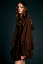 Load image into Gallery viewer, KAREN WALKER IVY BLOUSE CHOCOLATE