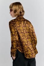 Load image into Gallery viewer, KAREN WALKER DEB SHIRT CHOCOLATE MULTI
