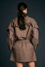 Load image into Gallery viewer, KAREN WALKER SCHOLAR SKIRT MERLOT MULTI