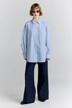 Load image into Gallery viewer, KAREN WALKER RIDER SHIRT BLUE/WHITE