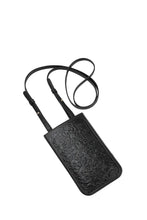 Load image into Gallery viewer, KAREN WALKER FILIGREE PHONE POUCH BLACK