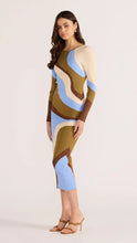 Load image into Gallery viewer, MINK PINK HANNA INTARSIA KNIT MIDI DRESS