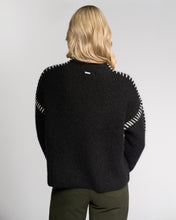 Load image into Gallery viewer, KNEWE LENNOX SWEATER BLACK/WINTER WHITE