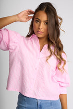 Load image into Gallery viewer, KNEWE EMMETT SHIRT PINK STRIPE