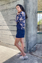 Load image into Gallery viewer, KETZ-KE BLUEBELL TOP NAVY
