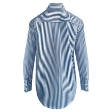 Load image into Gallery viewer, LEDORÉ KANUKA SHIRT BLACK STRIPE