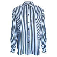 Load image into Gallery viewer, LEDORÉ KANUKA SHIRT BLACK STRIPE