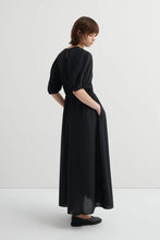 Load image into Gallery viewer, KOWTOW LONG CELESTE DRESS BLACK