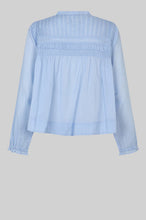 Load image into Gallery viewer, SECOND FEMALE MAISE BUTTON FRONT BLOUSE BRUNNERA BLUE