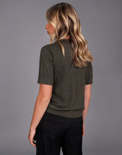 Load image into Gallery viewer, STORM MERINO CLASSIC TEE ARMY GREEN