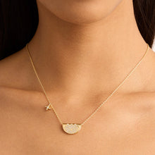 Load image into Gallery viewer, BY CHARLOTTE GOLD LIVE IN LIGHT LOTUS NECKLACE