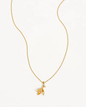 Load image into Gallery viewer, BY CHARLOTTE BIRTH FLOWER NECKLACE - SNOWDROP JANUARY