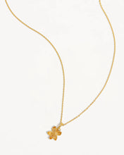 Load image into Gallery viewer, BY CHARLOTTE BIRTH FLOWER NECKLACE - VIOLET FEBRUARY