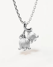 Load image into Gallery viewer, BY CHARLOTTE SILVER BIRTH FLOWER NECKLACE LILY OF THE VALLEY - MAY