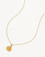 Load image into Gallery viewer, BY CHARLOTTE BIRTH FLOWER NECKLACE - MORNING GLORY SEPTEMBER