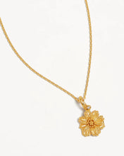 Load image into Gallery viewer, BY CHARLOTTE BIRTH FLOWER NECKLACE - COSMOS OCTOBER
