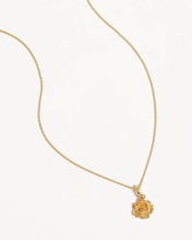 Load image into Gallery viewer, BY CHARLOTTE BIRTH FLOWER NECKLACE - PEONY NOVEMBER