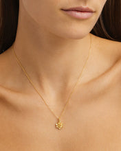 Load image into Gallery viewer, BY CHARLOTTE BIRTH FLOWER NECKLACE - NARCISSUS DECEMBER