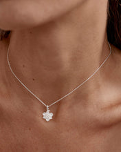 Load image into Gallery viewer, BY CHARLOTTE SILVER BIRTH FLOWER NECKLACE NARCISSUS - DECEMBER