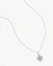 Load image into Gallery viewer, BY CHARLOTTE SILVER BIRTH FLOWER NECKLACE NARCISSUS - DECEMBER