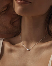 Load image into Gallery viewer, BY CHARLOTTE SILVER LOVE IN STILLNESS PEARL NECKLACE