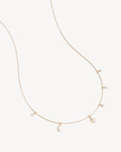 Load image into Gallery viewer, BY CHARLOTTE GOLD CELESTIAL SKIES CHARM CHOKER
