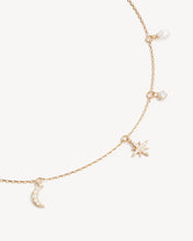 Load image into Gallery viewer, BY CHARLOTTE GOLD CELESTIAL SKIES CHARM CHOKER