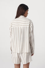 Load image into Gallery viewer, ROWIE NOLA LONGSLEEVE SHIRT CACTUS STRIPE