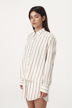 Load image into Gallery viewer, ROWIE NOLA LONGSLEEVE SHIRT CACTUS STRIPE