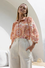 Load image into Gallery viewer, ZOE KRATZMANN OUTLOOK TOP SUNSET MOSAIC