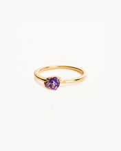 Load image into Gallery viewer, BY CHARLOTTE GOLD KINDRED FEBRUARY RING