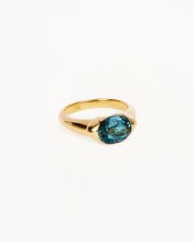 Load image into Gallery viewer, BY CHARLOTTE GOLD SACRED JEWEL TOPAZ RING
