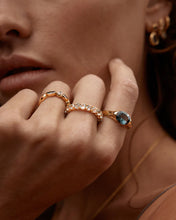 Load image into Gallery viewer, BY CHARLOTTE GOLD INFINITE SKIES RING