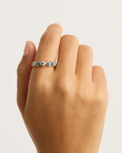 Load image into Gallery viewer, BY CHARLOTTE SILVER MAGIC OF EYE TOPAZ RING