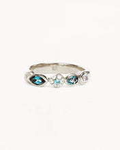 Load image into Gallery viewer, BY CHARLOTTE SILVER MAGIC OF EYE TOPAZ RING