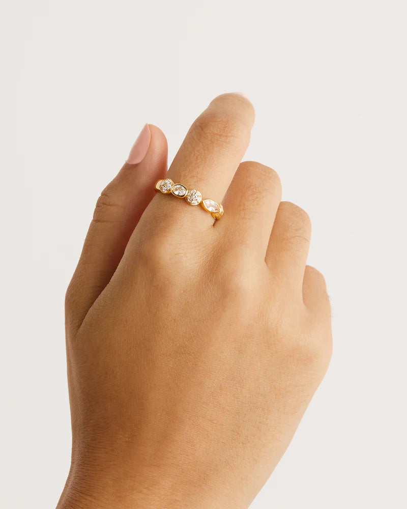 BY CHARLOTTE GOLD MAGIC OF EYE CRYSTAL RING