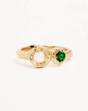 Load image into Gallery viewer, BY CHARLOTTE GOLD MOONLIT TIDES RING
