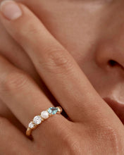 Load image into Gallery viewer, BY CHARLOTTE GOLD BREATHE IN STILLNESS RING