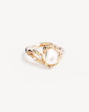 Load image into Gallery viewer, BY CHARLOTTE GOLD DIVE INTO SERENITY PEARL RING