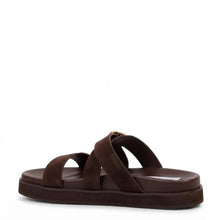 Load image into Gallery viewer, COMING SOON | KATHRYN WILSON RODA SLIDE ESPRESSO SUEDE/CALF