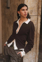 Load image into Gallery viewer, ROWIE CELIA MERINO KNIT CARDIGAN